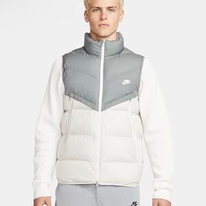 Nike Storm-FIT Windrunner Primaloft Men’s Puffer Vest White Grey DR9617-084 - L